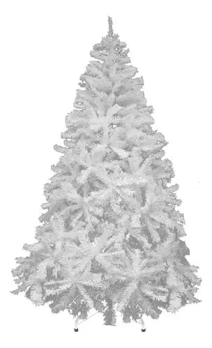 Arbol De Navidad 1.90 Cm Color Blanco Ja